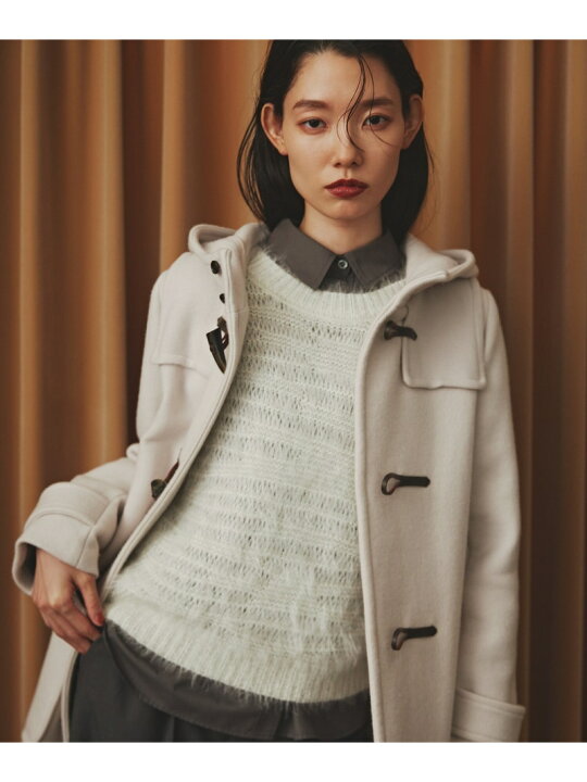 楽天市場】【SALE／10%OFF】二重織メルトンダッフルコート N. Natural 