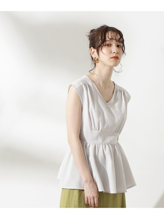 楽天市場】【SALE／50%OFF】ドライポプリンノースリーブブラウス N 