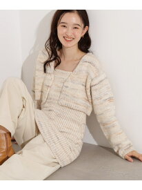 【SALE／60%OFF】ミックスカラーチュニック&ショートカーディガン N. Natural Beauty Basic エヌ ナチュラルビューティーベーシック* トップス カーディガン ベージュ グレー【RBA_E】【送料無料】[Rakuten Fashion]