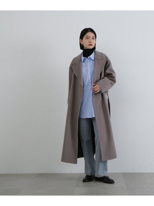 楽天市場】【SALE／30%OFF】ビーバーメルトンガウンコート N. Natural 