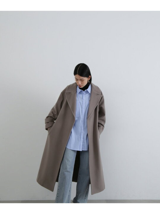 楽天市場】【SALE／30%OFF】ビーバーメルトンガウンコート N. Natural 