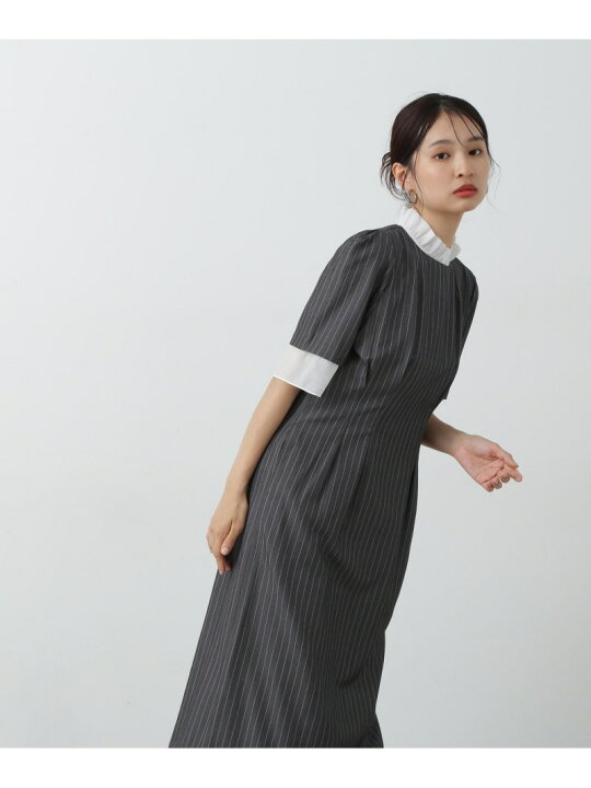 楽天市場】【SALE／50%OFF】マルチウェイスタンドフリルピンストライプ 