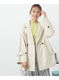 スプリングミディコート N. Natural Beauty Basic エヌ ナチュラルビューティーベーシック* ジャケット・アウター その他のジャケット・アウター ベージュ グレー【送料無料】[Rakuten Fashion]