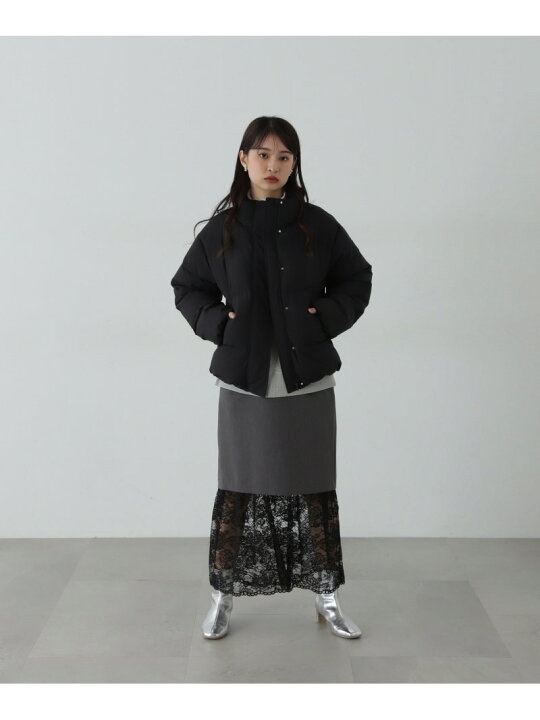 楽天市場】【SALE／30%OFF】スタンドカラーショートダウンコート 