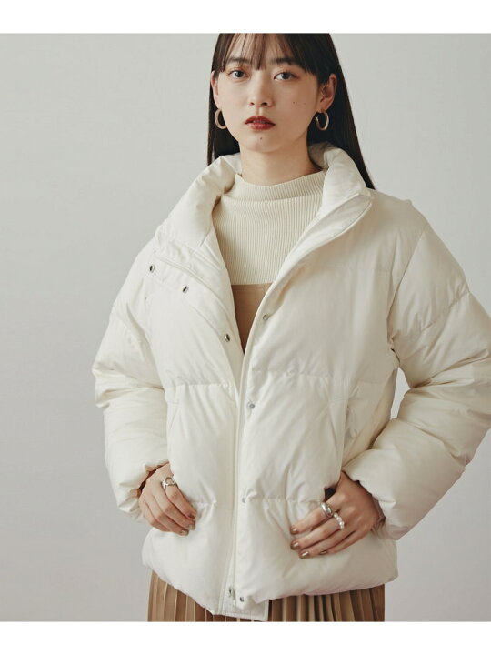 楽天市場】【SALE／20%OFF】スタンドカラーショートダウンコート 