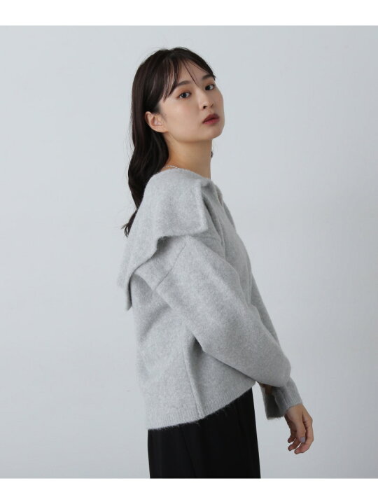 楽天市場】【SALE／50%OFF】セーラーカラーニット N. Natural Beauty 