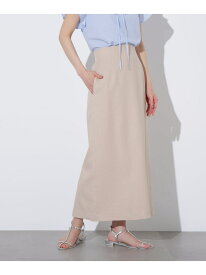 【SALE／50%OFF】麻混タイトスカート N. Natural Beauty Basic エヌ ナチュラルビューティーベーシック* スカート その他のスカート ブラウン ベージュ【RBA_E】【送料無料】[Rakuten Fashion]