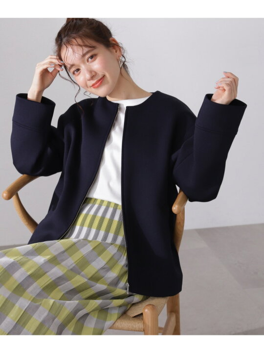 楽天市場】【SALE／50%OFF】ノーカラーダンボールブルゾン《S Size 