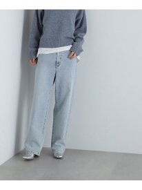 【SALE／50%OFF】ハイウエストストレートデニムパンツ《S Size Line》 N. Natural Beauty Basic エヌ ナチュラルビューティーベーシック* パンツ その他のパンツ ブラック ブルー【RBA_E】【送料無料】[Rakuten Fashion]