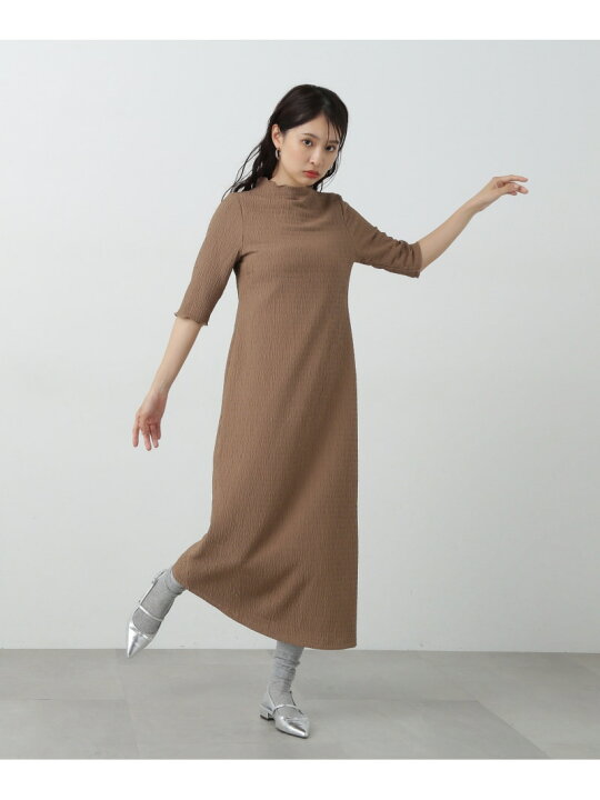 楽天市場】楊柳カットロングワンピース N. Natural Beauty Basic エヌ 