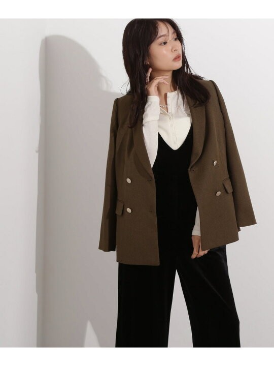 楽天市場】【SALE／30%OFF】ダブルブレストテーラードジャケット N 