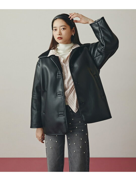 楽天市場】【SALE／50%OFF】ボアボンディングジャケット N. Natural 