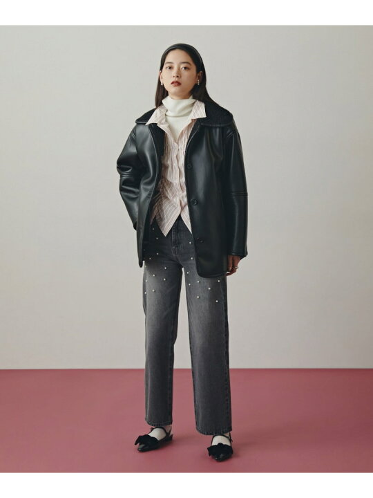 楽天市場】【SALE／50%OFF】ボアボンディングジャケット N. Natural 