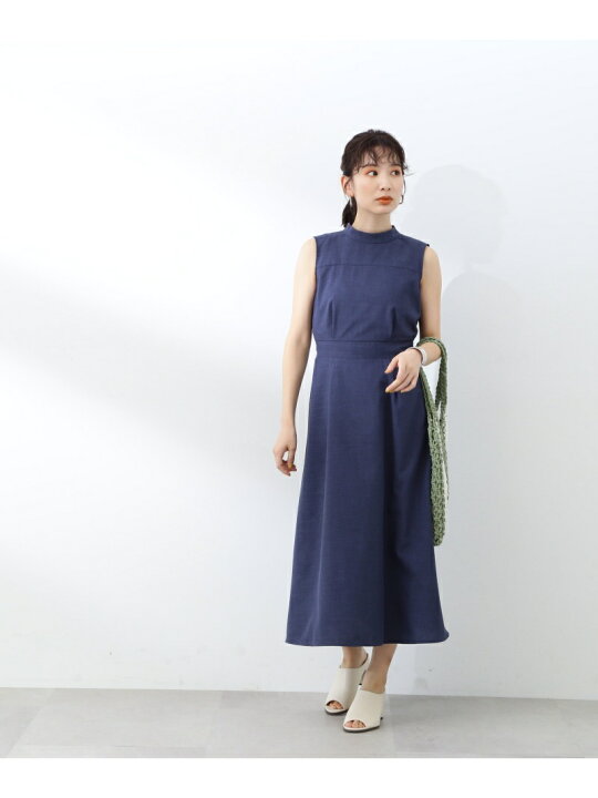 楽天市場】【SALE／30%OFF】スタンドネックフレアワンピース《S Size 