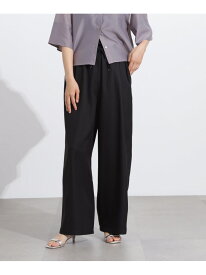 【SALE／30%OFF】ウエストギャザーイージーパンツ N. Natural Beauty Basic エヌ ナチュラルビューティーベーシック* パンツ その他のパンツ ブラック ベージュ【RBA_E】【送料無料】[Rakuten Fashion]