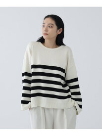 【SALE／50%OFF】＜NAVYNAVY＞洗えるウール混前後2WAYボクシーニット N. Natural Beauty Basic エヌ ナチュラルビューティーベーシック* トップス ニット ネイビー グレー ブルー ホワイト【RBA_E】【送料無料】[Rakuten Fashion]