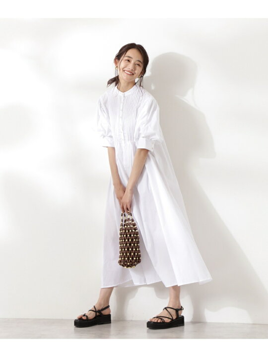 楽天市場 Sale 50 Off ピンタックワンピース N Natural Beauty Basic エヌ ナチュラルビューティーベーシック ワンピース ワンピースその他 グリーン ブラック ホワイト ブルー Rba E 送料無料 Rakuten Fashion N Natural Beauty Basic