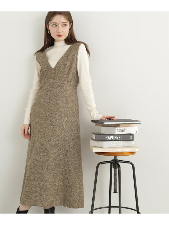 楽天市場】【SALE／30%OFF】ネップツイードジャンパースカート N 