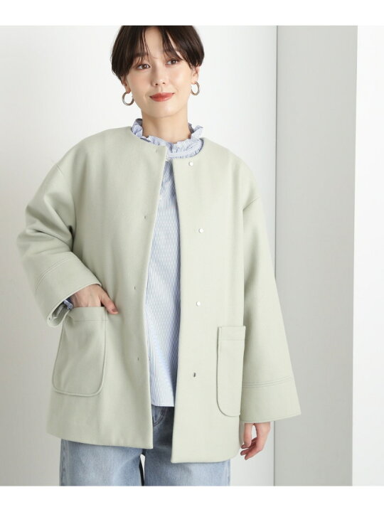 楽天市場】エアニーノーカラーショートコート《S Size Line》 N 