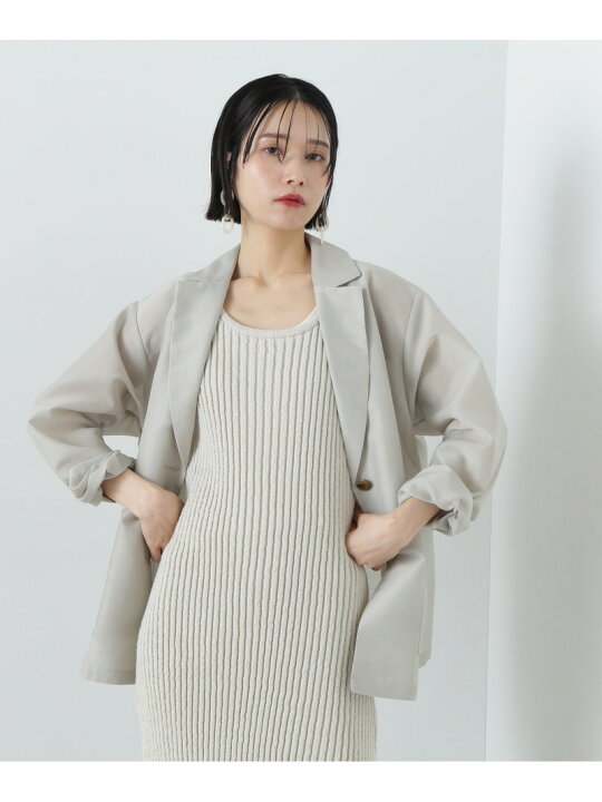 楽天市場】【SALE／60%OFF】シアーテーラードジャケット N. Natural 