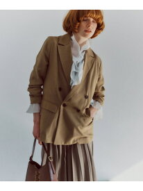 【SALE／50%OFF】ルーズダブルブレストジャケット N. Natural Beauty Basic エヌ ナチュラルビューティーベーシック* ジャケット・アウター テーラードジャケット・ブレザー ブラウン ベージュ【RBA_E】【送料無料】[Rakuten Fashion]