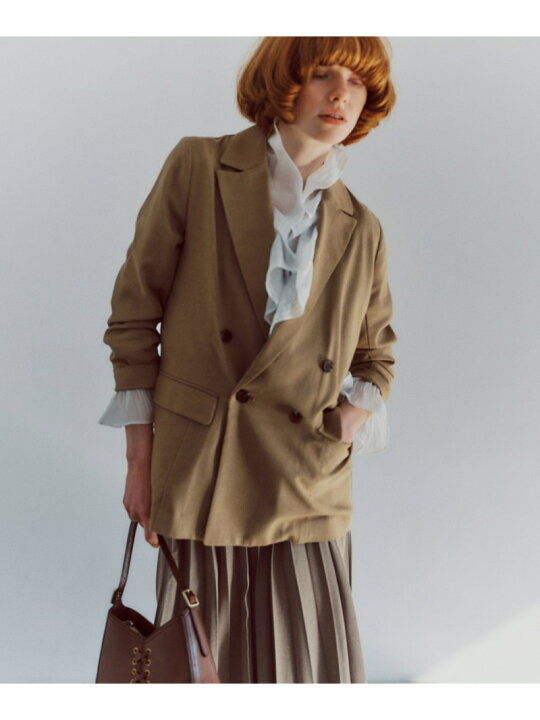 楽天市場】【SALE／50%OFF】ルーズダブルブレストジャケット N 