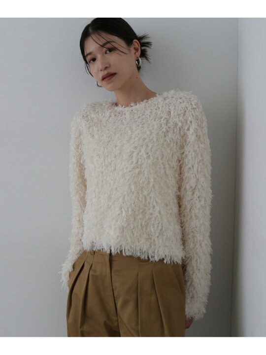 楽天市場】【SALE／50%OFF】フワフワフェザーブラウス N. Natural 