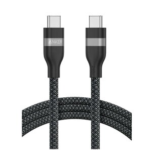Anker USB-C & USB-C P[u 1.8m 240W USB PDΉ }[d iPhone 17 / 16 / 15 iPad Pro/Air Android eΉ Type-CP[u O ubN 