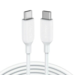 Anker PowerLine III USB-C & USB-C 2.0 P[u (1.8m ) A8853021 }[d 60W USB PDΉ MacBook Pro/Air iPad Pro Galaxy Ή X}z ^ubg ^Cvc A_v^ 