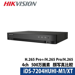 500f HIKVISION(nCNrW) DVRR[_[ AiOnCrW {}jAt hƃJ 4ch iDS-7204HUHI-M1/XT