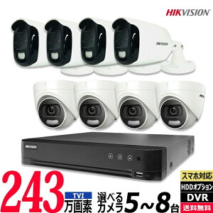 hƃJ ƒp O tJ[ AiO 5`8Zbg 243f R[_[HDD 8chDVR X}zĎ TVI-COLORVU-SET-8CH