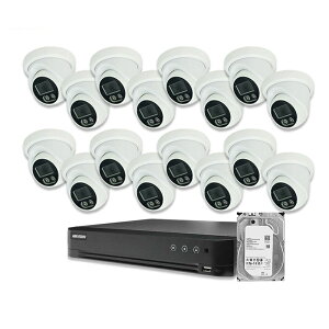 �h�ƃJ�����ቿ�i�Z�b�g HIKVISION �n�C�N�r�W�����h�ƃJ���� 9�`16�� 500����f �A�i���O �������O�J���� ���R�[�_�[HDD�� 16chDVR �X�}�z�Ď� 5MP-SETJS-16CH