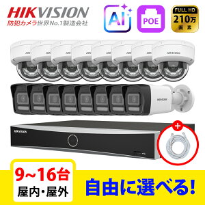 [HIKVISION] [IP-2M] �X�}�[�g�n�C�u���b�h���C�g �m�\�^AI�N�����m �h�ƃJ���� 9�`16�� / �^��@ + �J���� + �n�[�h�f�B�X�N/DS-7616NXI-K2/16P / DS-2CD1123G2-LIU/DS-2CD1023G2-LIU