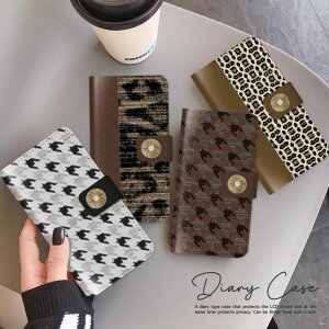 iPhone16 Pro 手帳型 ケース iPhone16 Pro Plus Max iPhone15 Pro 15pro ケース iPhone 14 iPhone 16e iPhone13 手帳型 スマホケース 韓国 Korea 千鳥柄 千鳥格子 アニマル柄 ヒョウ柄 秋 冬 大人 オシャレ おしゃれ かわ