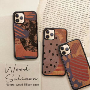 iPhone16 木製 ウッド ケース iPhone16 pro Plus max iPhone15 pro カバー iPhone14 iPhone13 SE3 第3世代 ケース 天然木 シリコン TPU 耐衝撃 おしゃれ ブランド 風 柄 抽象 ペイント アート 模様 和風 芸術