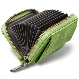 プエブロレザー カードケース メンズ【 GRACIA 】 小銭入れ レディース カード入れ ジャバラ型 ミニ財布 コインケース 財布 レザー 小さい プレゼント ギフト 送料無料