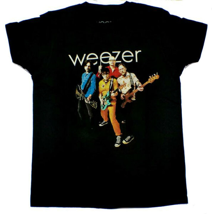 楽天市場】【WEEZER】ウィーザー「BAND PHOTO」Tシャツ : バンドT 