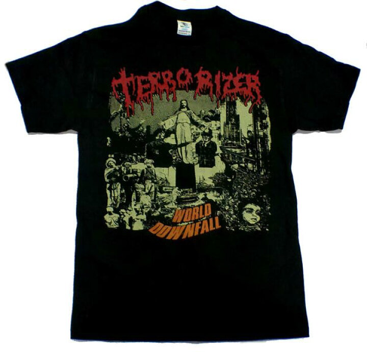楽天市場】【TERRORIZER】テロライザー「WORLD DOWNFALL」Tシャツ 