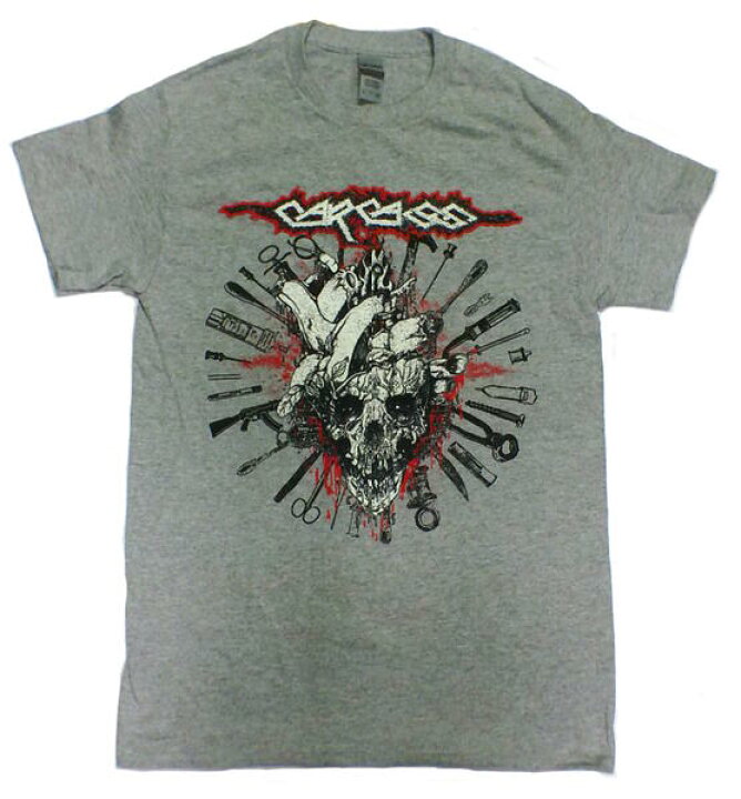 楽天市場】【CARCASS】カーカス「ROTTEN TO THE GORE」Tシャツ 