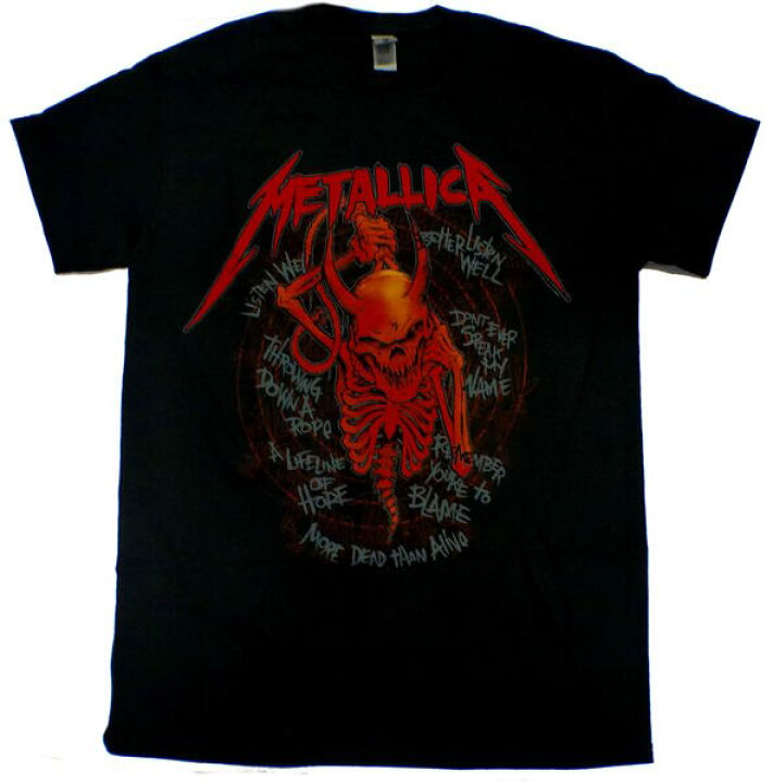 楽天市場】【METALLICA】メタリカ「SKULL SCREAMING RED 72 SEASONS」T 