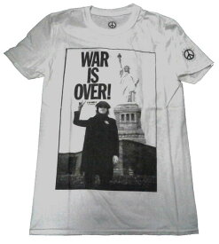 【JOHN LENNON】ジョン レノン「WAR IS OVER!」Tシャツ