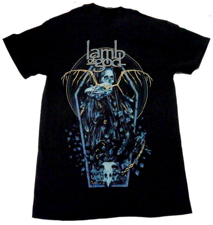 楽天市場】【LAMB OF GOD】ラムオブゴッド「COFFIN KOPIA」Tシャツ 