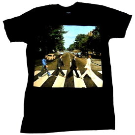 【THE BEATLES】ビートルズ「ABBEY ROAD BLACK」Tシャツ