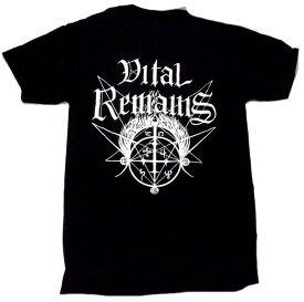 【VITAL REMAINS】ヴァイタルリメインズ「OLD SCHOOL DEATH METAL」Tシャツ