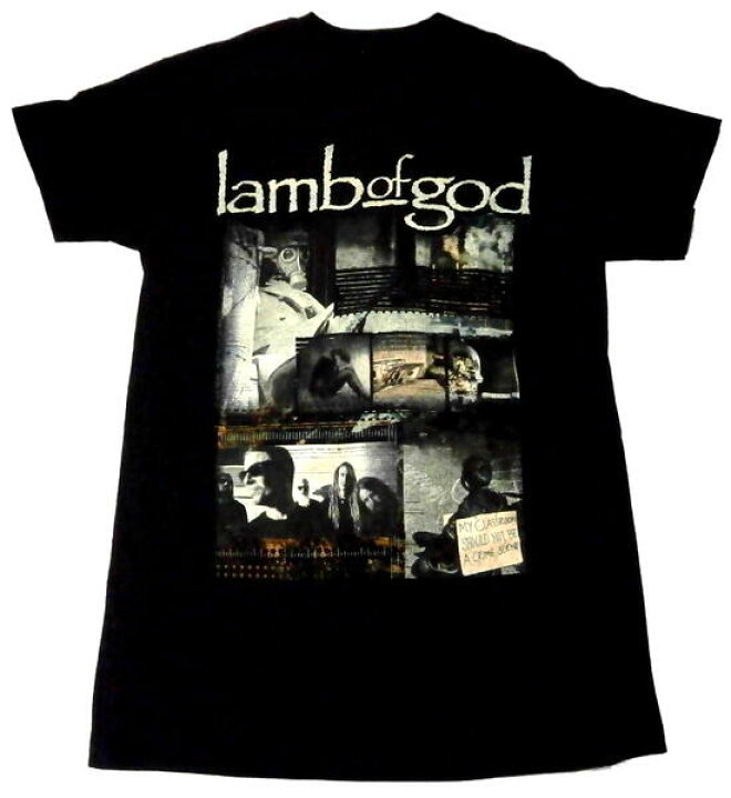 楽天市場】【LAMB OF GOD】ラムオブゴッド「ALBUM COLLAGE」Tシャツ 