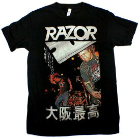 【RAZOR】レイザー「LIVE 大阪最高」Tシャツ