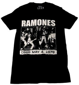 【RAMONES】ラモーンズ「CBGB」Tシャツ