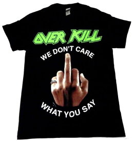 【OVERKILL】オーバーキル「FUCK YOU E.P」Tシャツ