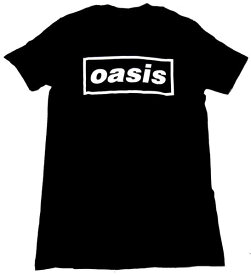 【OASIS】オアシス「LOGO BLACK」Tシャツ