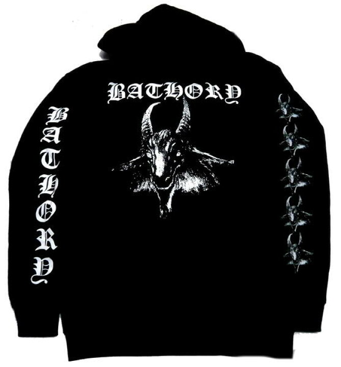 楽天市場】【BATHORY】バソリー「GOAT」プルオーバーパーカー : バンド 
